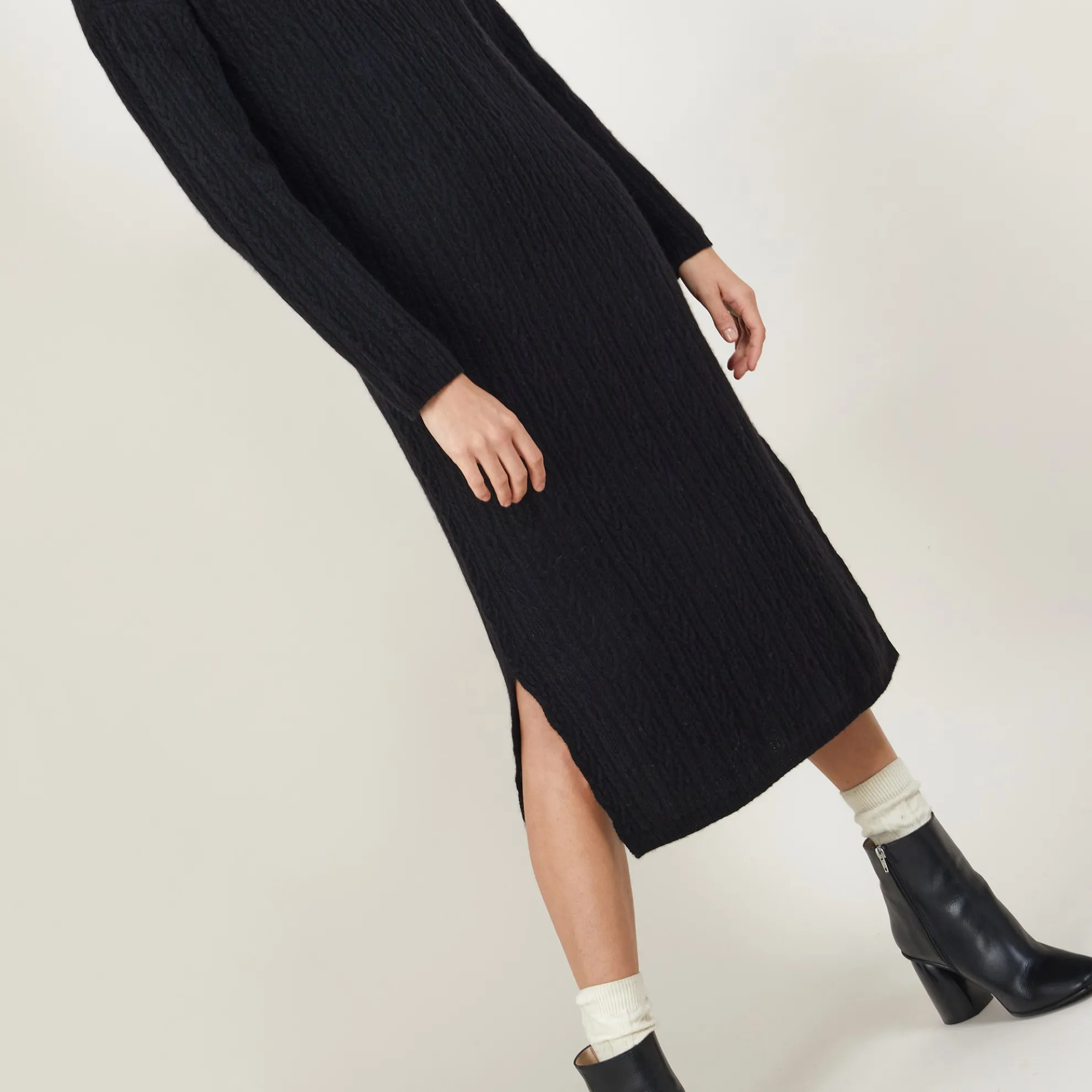 Maison Montagut Robe En Cachemire 4 Fils A Mailles Torsadees - Gisele>Femme Robes