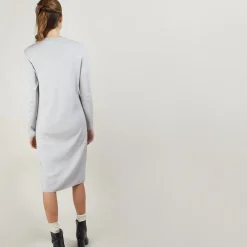 Maison Montagut Robe En Laine Boutons Epaule - Frankie><noscript><img width=