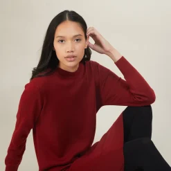 Maison Montagut Robe En Laine Boutons Epaule - Frankie><noscript><img width=