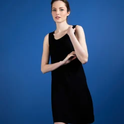 Maison Montagut Robe Longue En Lin Flamme - Bardot><noscript><img width=