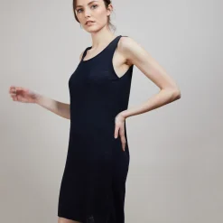 Maison Montagut Robe Longue En Lin Flamme - Bardot><noscript><img width=