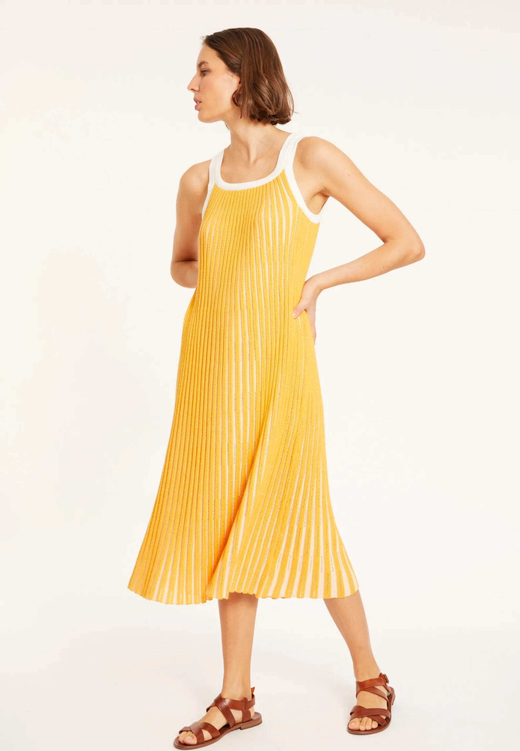 Maison Montagut Robe Plissee En Coton Bio - Melodie>Femme Robes