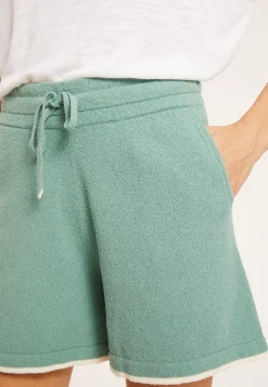 Maison Montagut Short A Poches En Coton Brosse - Maze><noscript><img width=