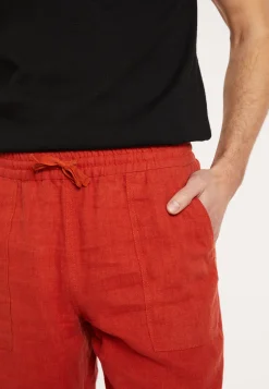 Maison Montagut Short A Poches En Lin - Diego><noscript><img width=