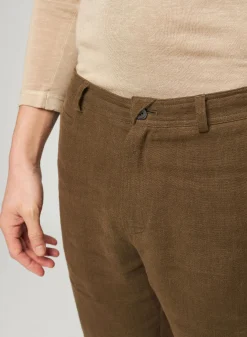 Maison Montagut Short Casual En Lin - Rodez><noscript><img width=