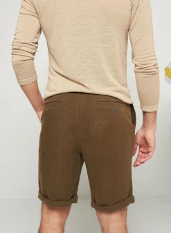 Maison Montagut Short Casual En Lin - Rodez><noscript><img width=