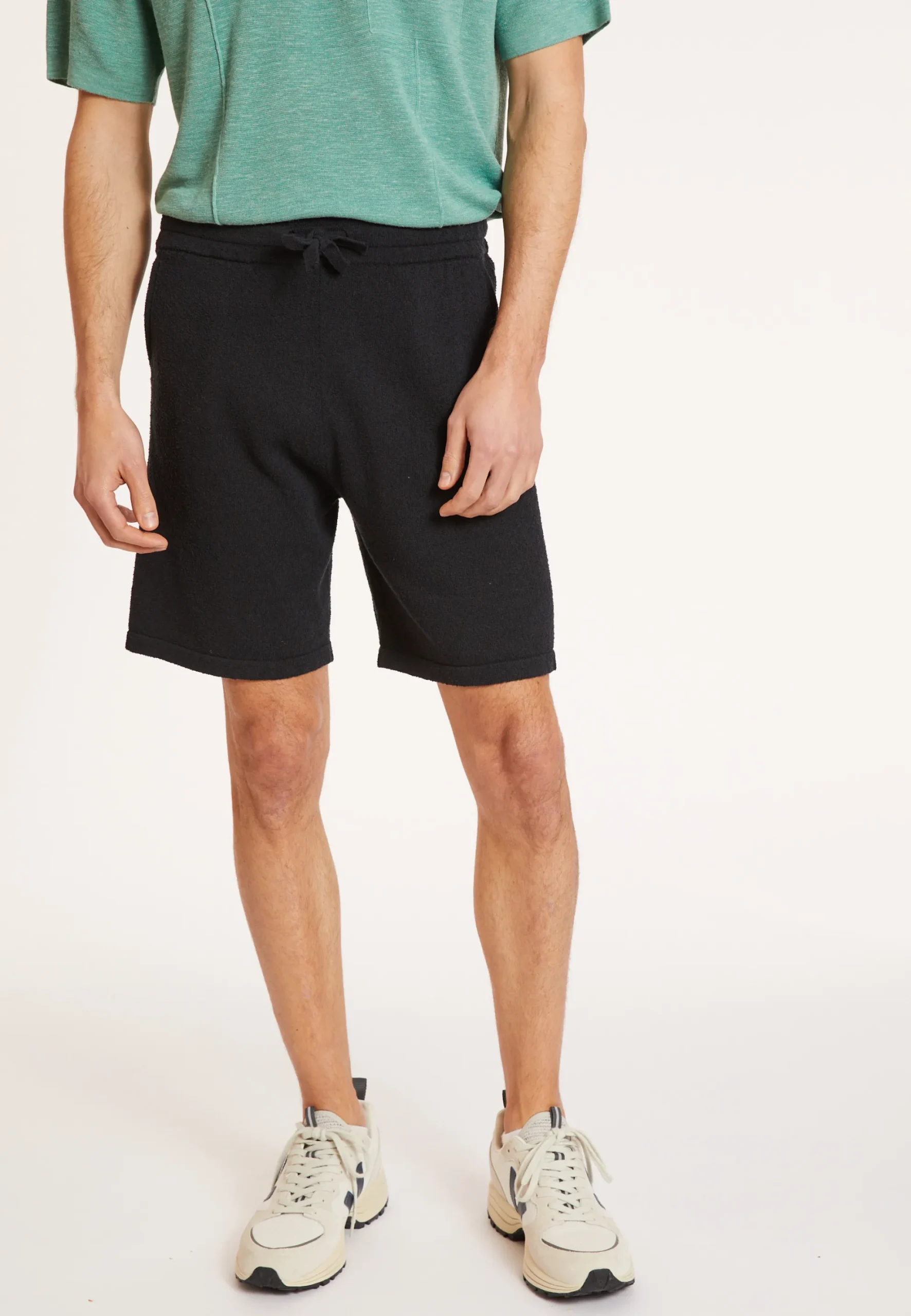 Maison Montagut Short En Coton Brosse - Drey>Homme Shorts Et Pantalons