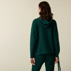 Maison Montagut Sweat A Capuche En Cachemire Avec Poches - Ado><noscript><img width=