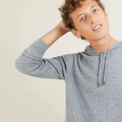 Maison Montagut Sweat A Capuche En Cachemire - Badwin><noscript><img width=