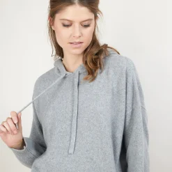 Maison Montagut Sweat A Capuche En Cachemire Et Laine Recycles - Gala><noscript><img width=