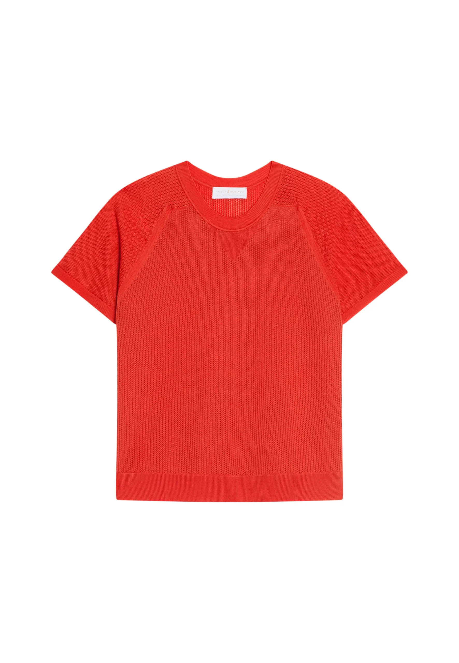 Maison Montagut T-Shirt A Cotes En Fil Lumiere - Malory>Femme T-Shirts