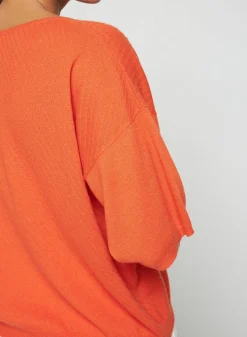 Maison Montagut T-Shirt A Manches Coudes En Cachemire Light - Solange><noscript><img width=