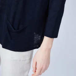 Maison Montagut T-Shirt Ample Col V - Malou><noscript><img width=