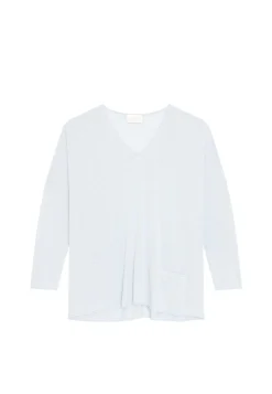 Maison Montagut T-Shirt Ample En Lin Flamme - Balou><noscript><img width=