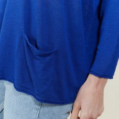 Maison Montagut T-Shirt Ample En Lin Flamme - Balou><noscript><img width=