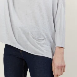 Maison Montagut T-Shirt Ample En Lin Flamme - Balou><noscript><img width=