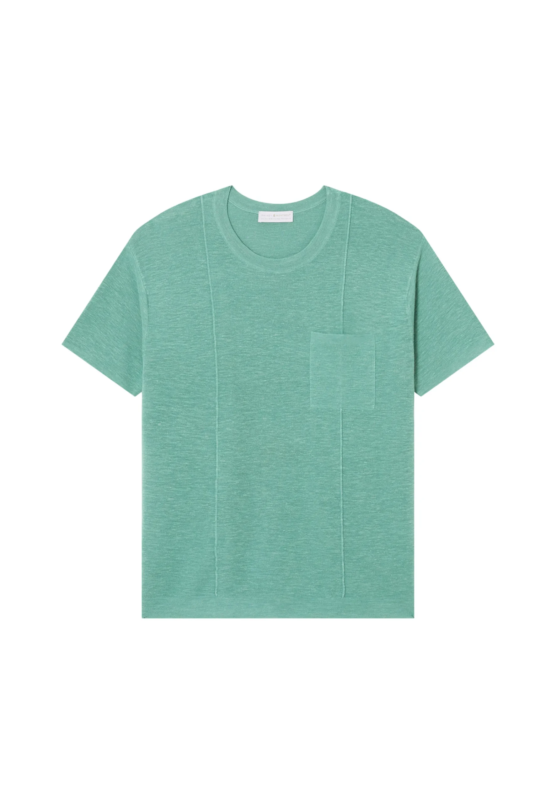 Maison Montagut T-Shirt Ample En Lin Flamme - Deon>Homme T-Shirts