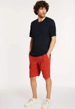 Maison Montagut T-Shirt Ample En Lin Flamme - Deon><noscript><img width=