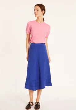 Maison Montagut T-Shirt Col Rond En Coton Bio - Moon><noscript><img width=