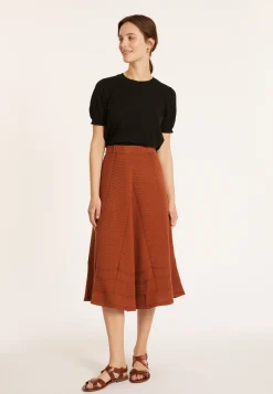 Maison Montagut T-Shirt Col Rond En Coton Bio - Moon><noscript><img width=