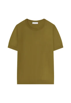 Maison Montagut T-Shirt Col Rond En Coton Bio - Moon><noscript><img width=