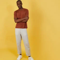 Maison Montagut T-Shirt Col Rond En Fil Lumiere - Bocca><noscript><img width=