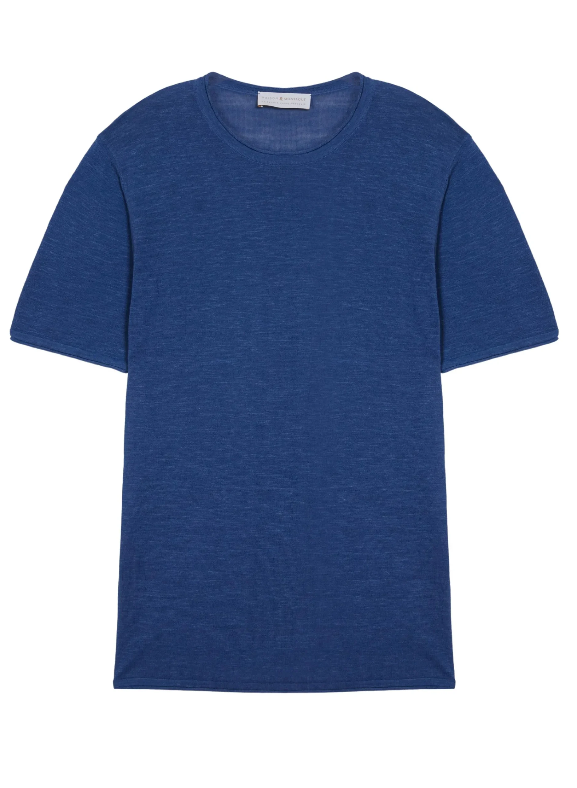 Maison Montagut T-Shirt Col Rond En Lin Flamme - Renaud>Homme T-Shirts