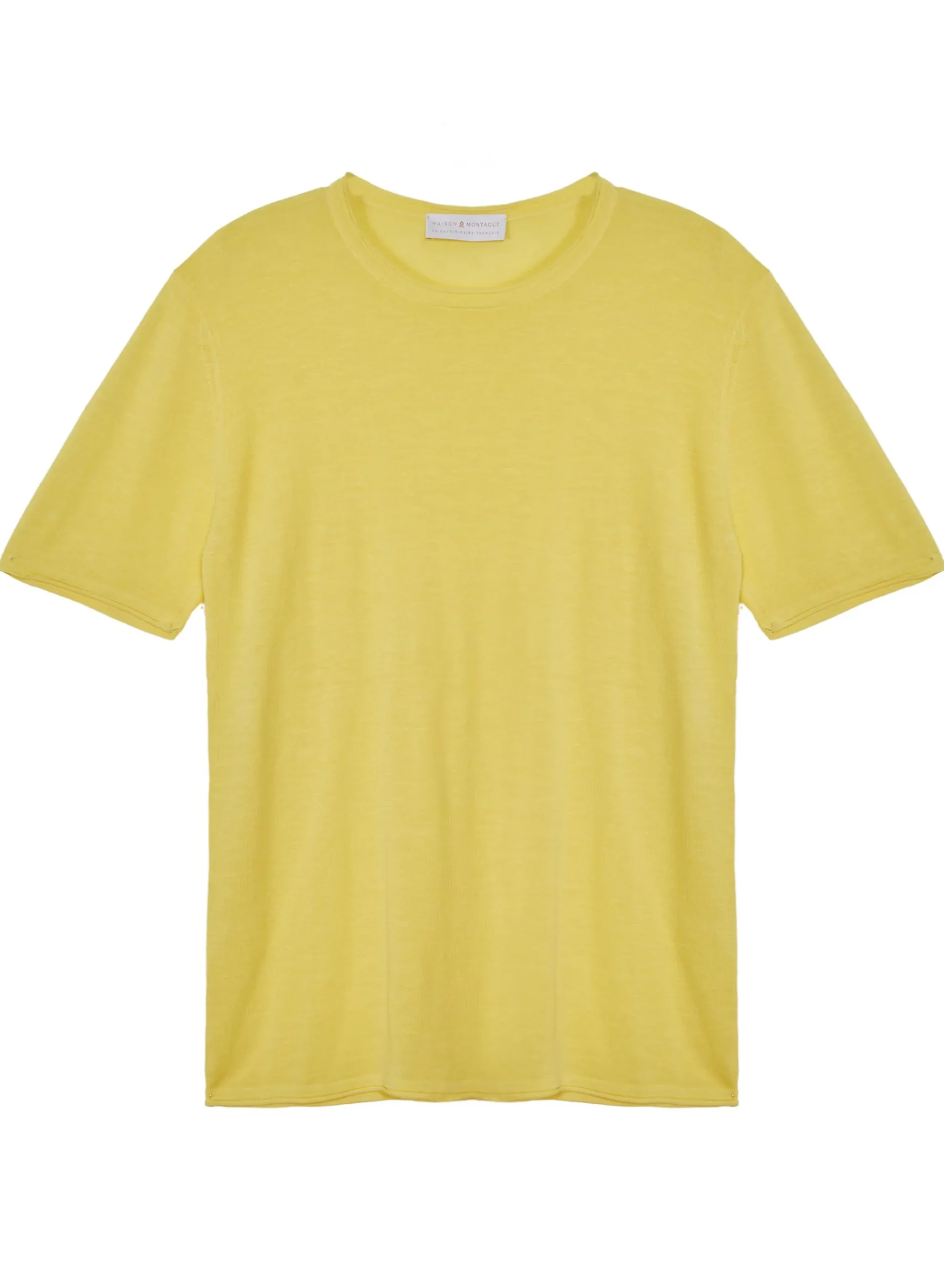 Maison Montagut T-Shirt Col Rond En Lin Flamme - Renaud>Homme T-Shirts