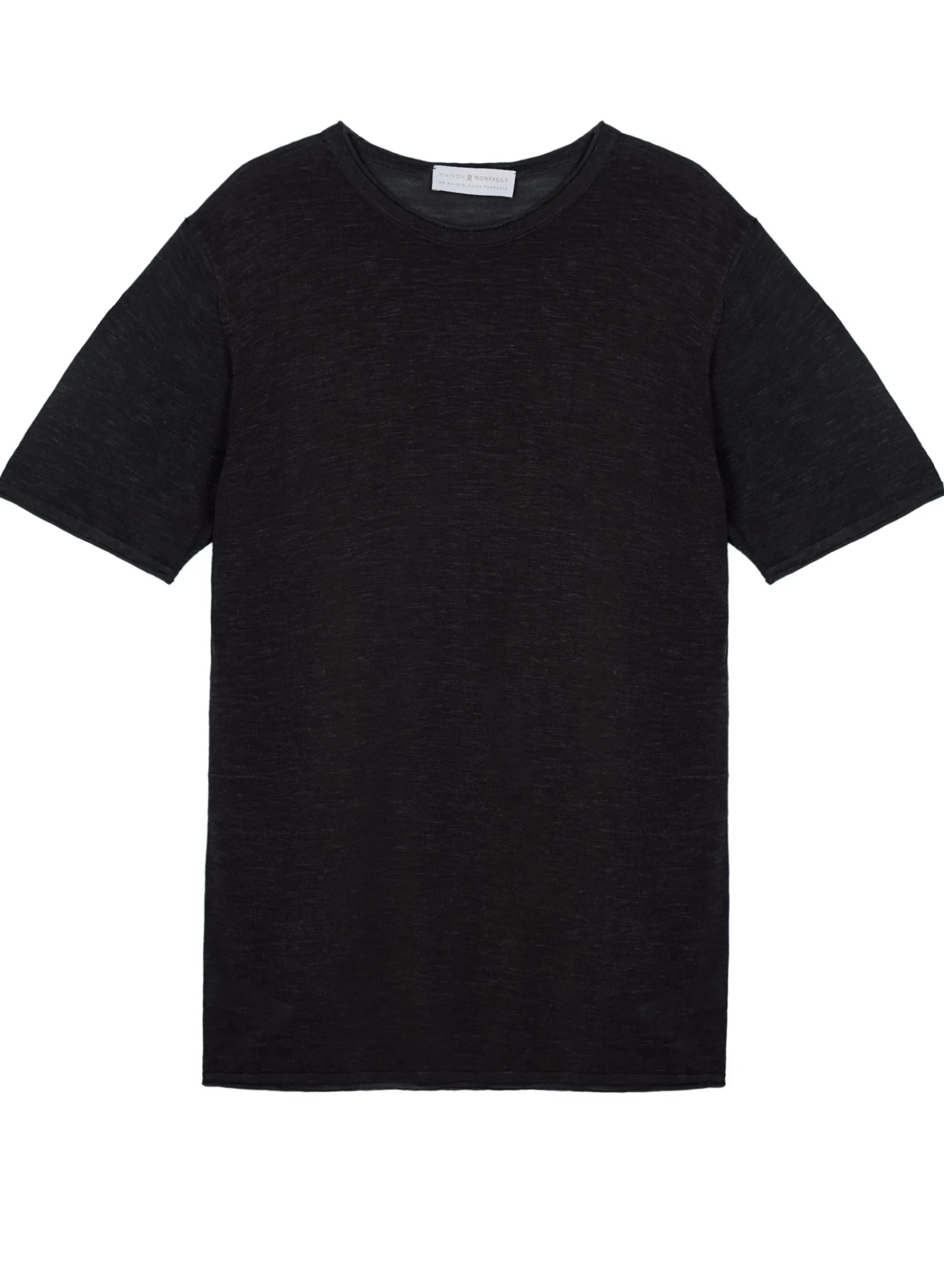 Maison Montagut T-Shirt Col Rond En Lin Flamme - Renaud>Homme T-Shirts