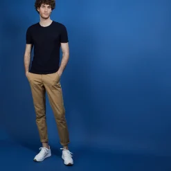 Maison Montagut T-Shirt Col Rond En Lin Flamme - Bosea><noscript><img width=