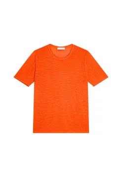Maison Montagut T-Shirt Col Rond En Lin Flamme - Renaud>Homme T-Shirts