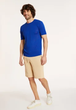 Maison Montagut T-Shirt Col Rond En Lin Flamme - Renaud><noscript><img width=