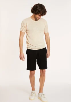 Maison Montagut T-Shirt Col Rond En Lin Flamme - Renaud><noscript><img width=