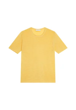Maison Montagut T-Shirt Col Rond En Lin Flamme - Renaud><noscript><img width=