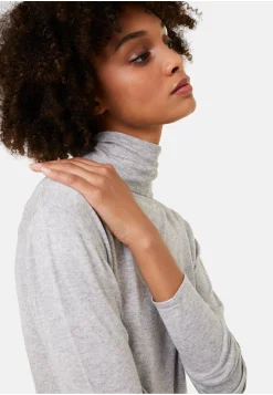 Maison Montagut T-Shirt Col Roule En Bambou Cachemire Fine Maille - Aerio><noscript><img width=