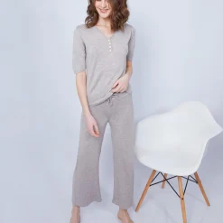 Maison Montagut T-Shirt En Bambou Cachemire - Henne><noscript><img width=