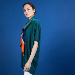 Maison Montagut T-Shirt Long En Lin Flamme - Bil><noscript><img width=