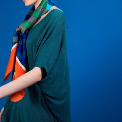 Maison Montagut T-Shirt Long En Lin Flamme - Bil><noscript><img width=