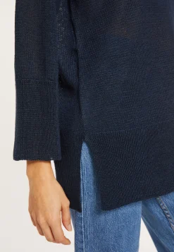 Maison Montagut Tunique Ample Col V En Lin - Marielle><noscript><img width=