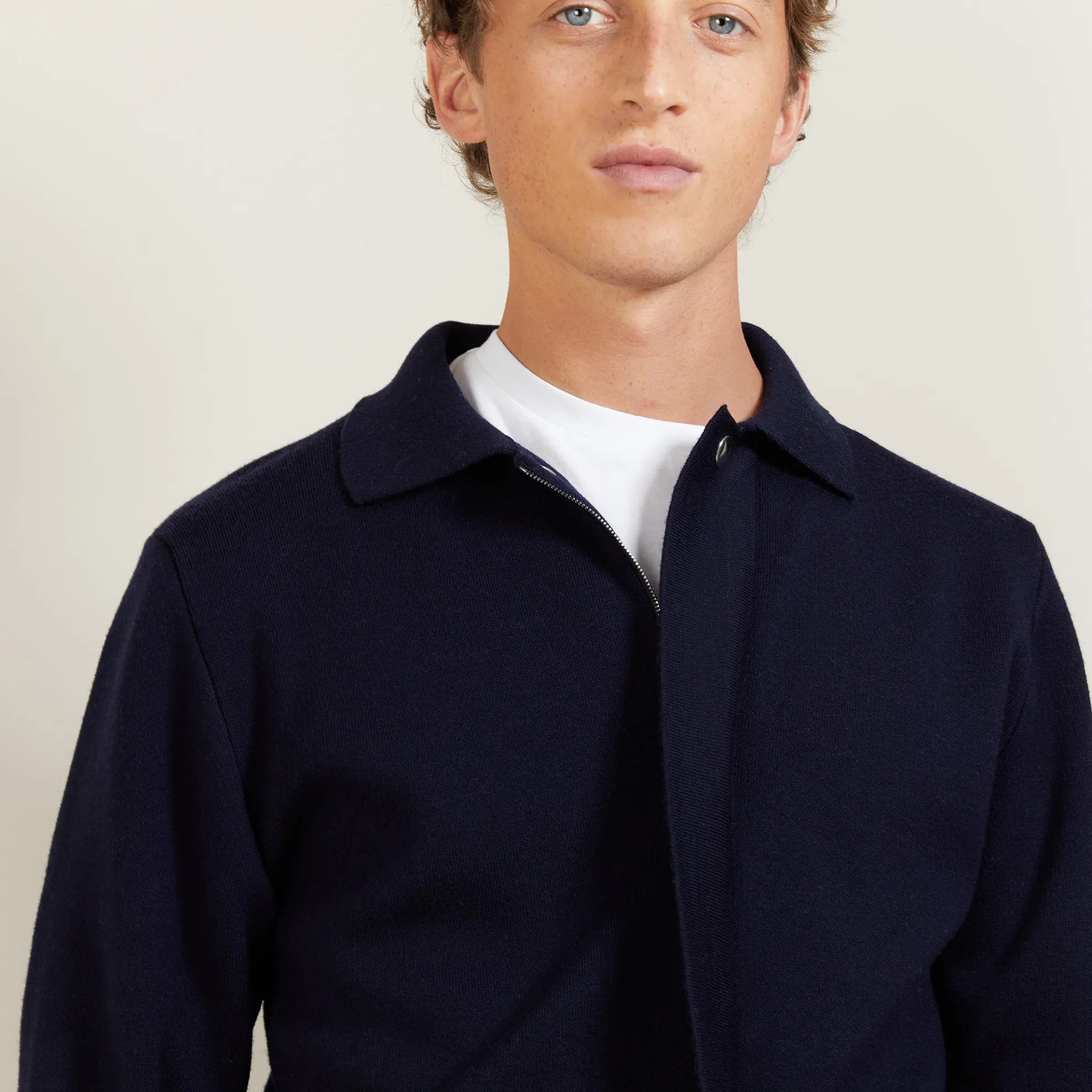 Maison Montagut Veste A Poches En Laine - Leopol>Homme Vestes Et Gilets