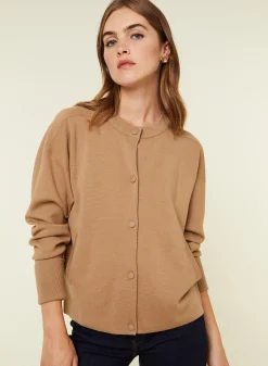 Maison Montagut Veste Boutonnee A Poches En Laine Merinos - Gaspard><noscript><img width=