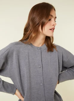 Maison Montagut Veste Boutonnee A Poches En Laine Merinos - Gaspard><noscript><img width=