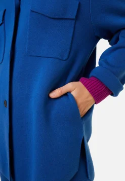 Maison Montagut Veste Boutonnee Avec Poches En Laine Merinos - Giselle><noscript><img width=