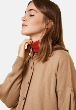 Maison Montagut Veste Boutonnee Col Polo En Laine Merinos - Gabriella><noscript><img width=