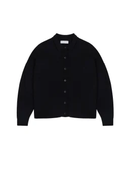 Maison Montagut Veste Boutonnee Col Polo En Laine Merinos - Gabriella><noscript><img width=