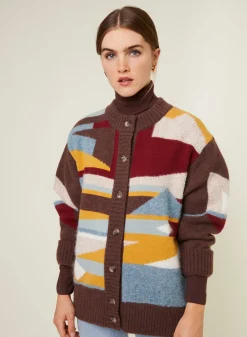 Maison Montagut Veste Boutonnee En Melange De Laine - Gloria><noscript><img width=