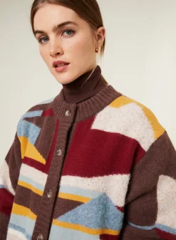 Maison Montagut Veste Boutonnee En Melange De Laine - Gloria><noscript><img width=