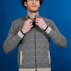 Maison Montagut Veste En Coton Zippe Avec Poches - Doha><noscript><img width=