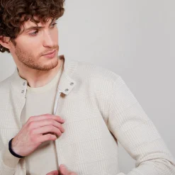 Maison Montagut Veste En Coton Zippe Avec Poches - Doha><noscript><img width=