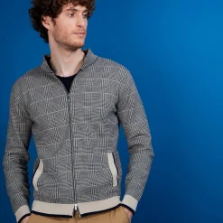 Maison Montagut Veste En Coton Zippe Avec Poches - Doha><noscript><img width=